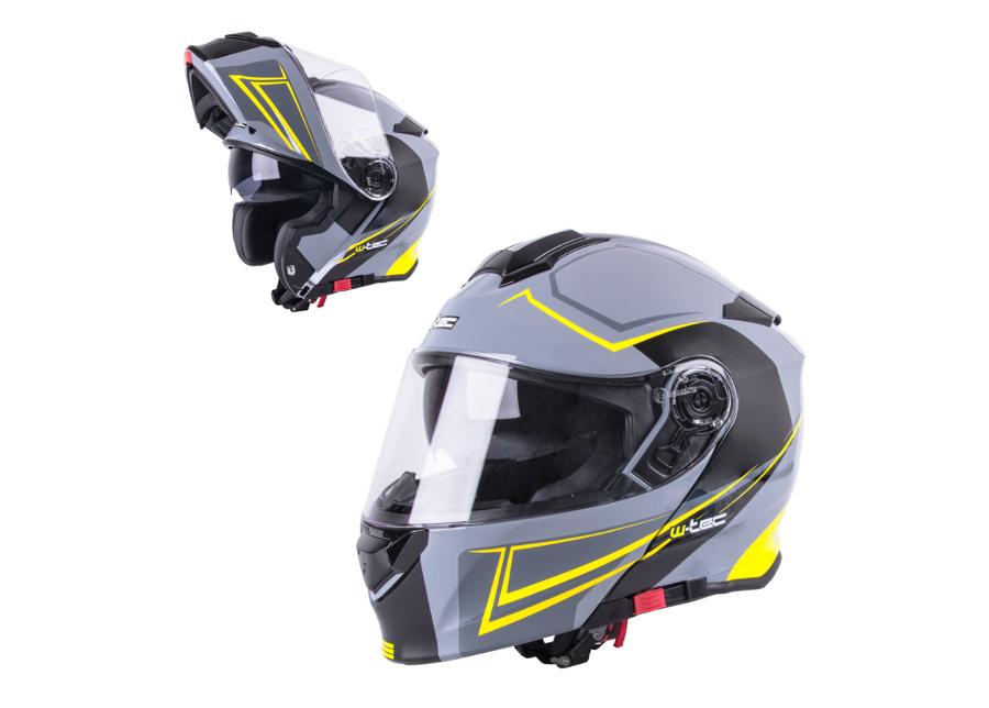 Мотоциклетный шлем Flip-Up W-TEC увеличить
