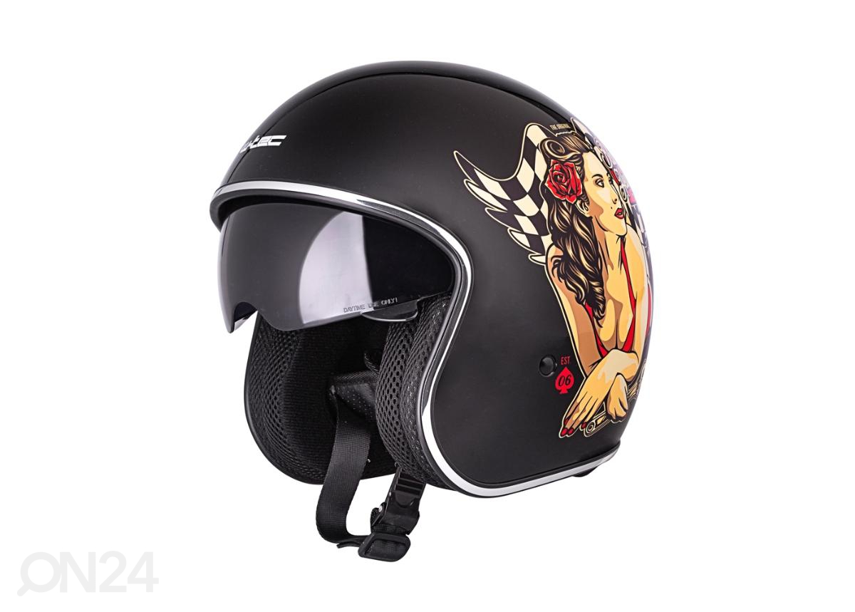 Мотоциклетный шлем W-TEC V537 Black Heart увеличить