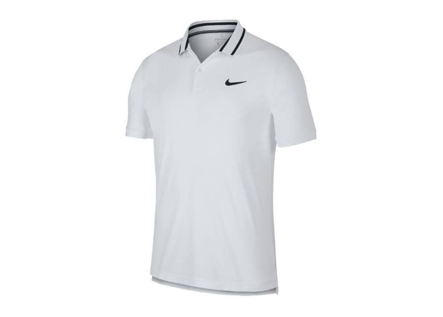 Мужская поло рубашка Nike Court Dry Polo Piqué M BV1194-100 увеличить