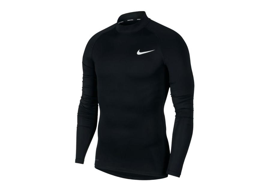 Мужская теплая рубашка Nike Pro Top LS Tight Mock M BV5592-010 увеличить