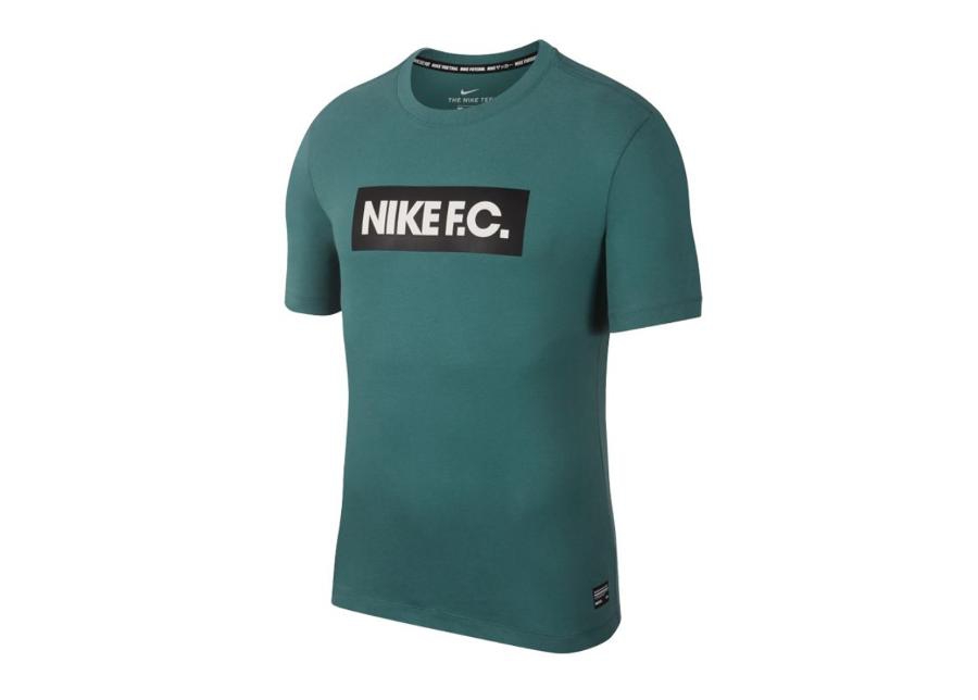 Мужская тренировочная футболка Nike F.C. Dry Tee Seasonal Block M AQ8007-362 увеличить