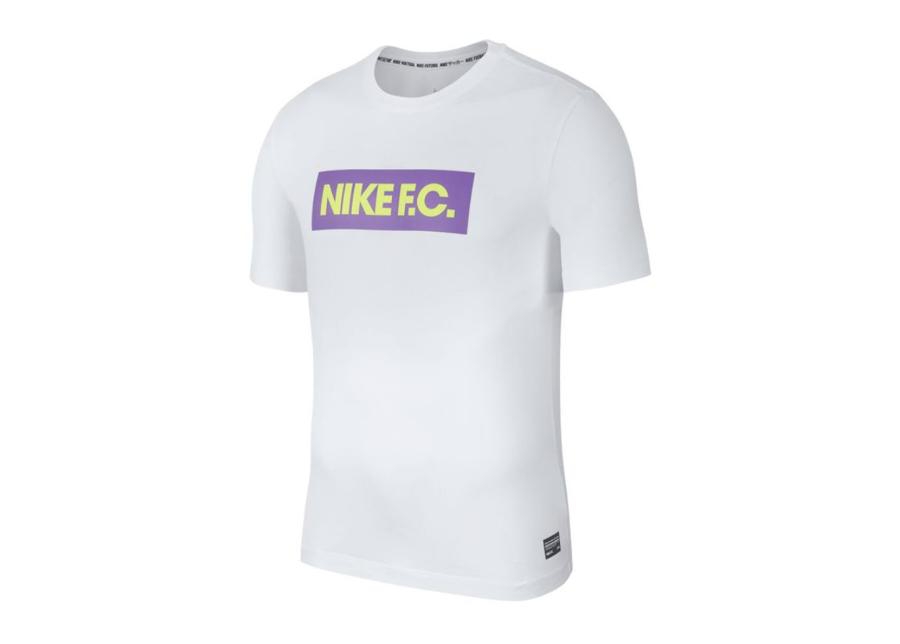 Мужская тренировочная футболка Nike F.C. Dry Tee Seasonal Block T-shirt 100 увеличить