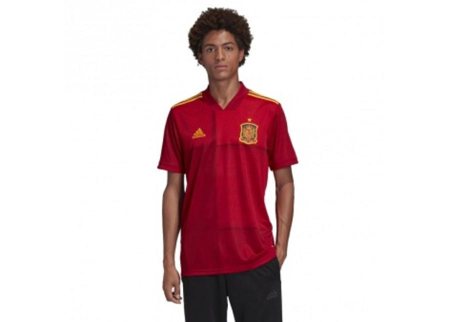 Мужская футболка adidas Spain Home JSY M FR8361 увеличить