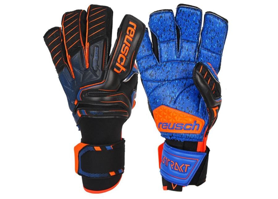 Мужские вратарские перчатки Reusch Attrakt G3 Fusion Goaliator 50 70 993 7083 размер: 9 увеличить