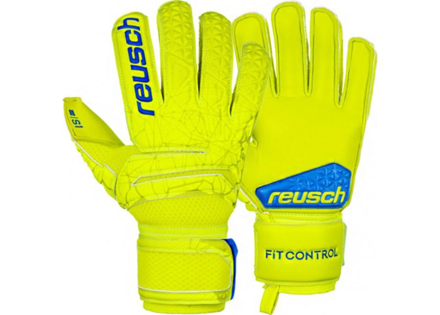 Мужские вратарские перчатки Reusch Fit Control S1 M 3970235 583 увеличить