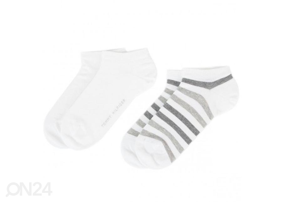 Мужские носки Tommy Hilfiger Duo Stripe Sneaker 2 увеличить