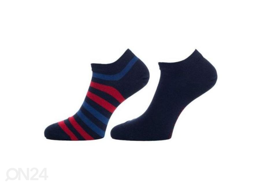 Мужские повседневные носки Tommy Hilfiger Duo Stripe Sneaker 2 увеличить