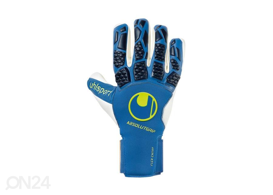 Мужские футбольные вратарские перчатки Uhlsport Hyperact Absolutgrip HN увеличить