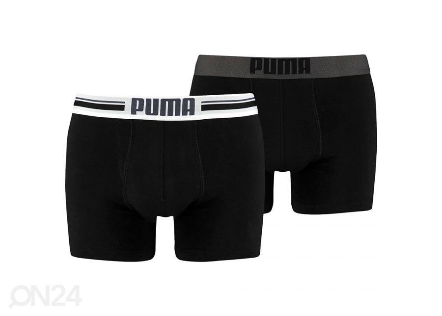 Мужское нижнее белье Puma Placed Logo Boxer 2-пары увеличить
