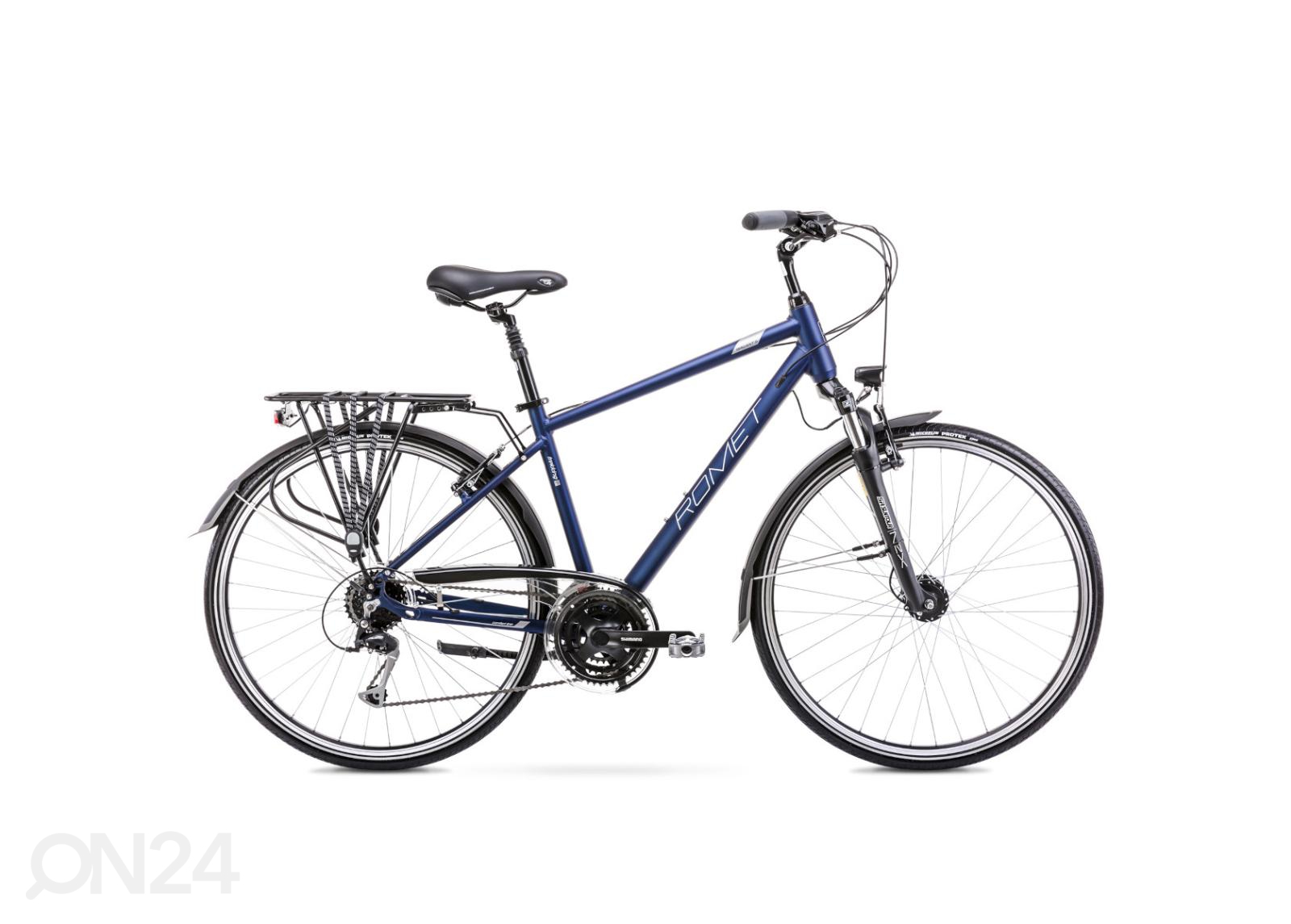 Мужской гибридный велосипед 28 дюймов Romet Wagant 5 (2022) - L увеличить