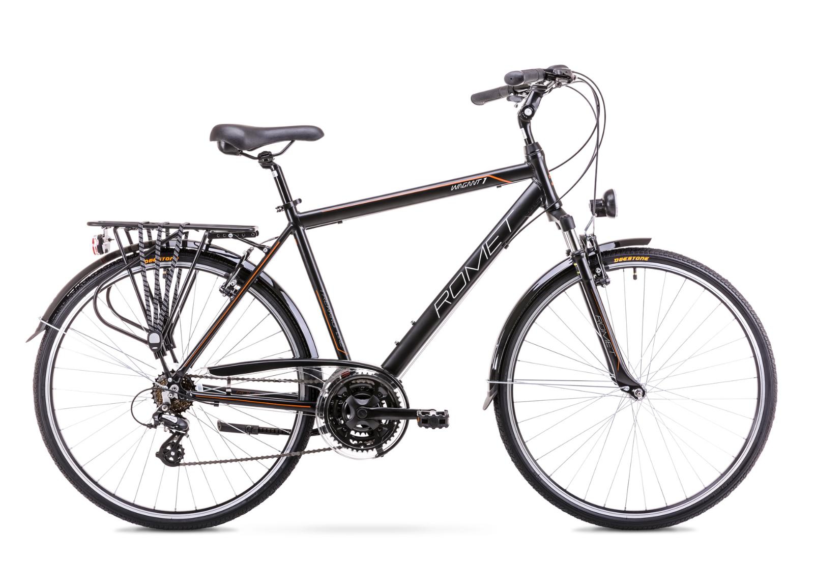 Мужской горный велосипед 19 M Rower ROMET WAGANT чёрный увеличить