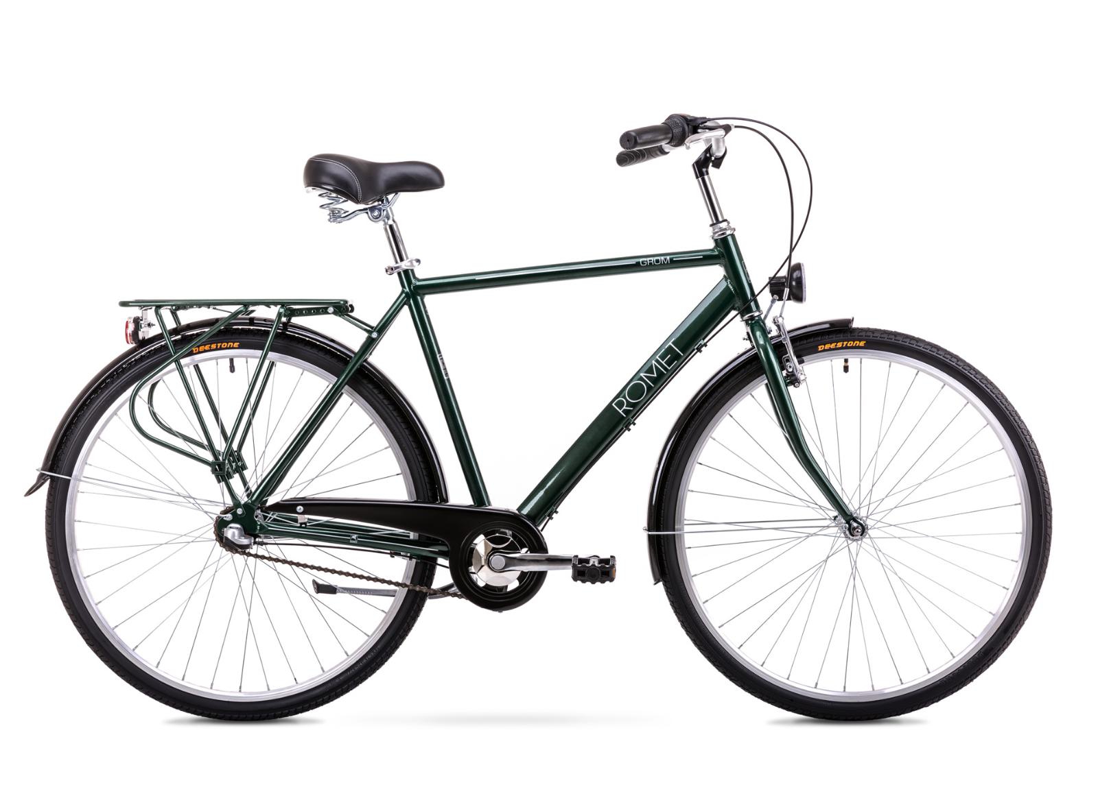 Мужской городской велосипед 20 M Rower ROMET GROM 3S зеленый увеличить