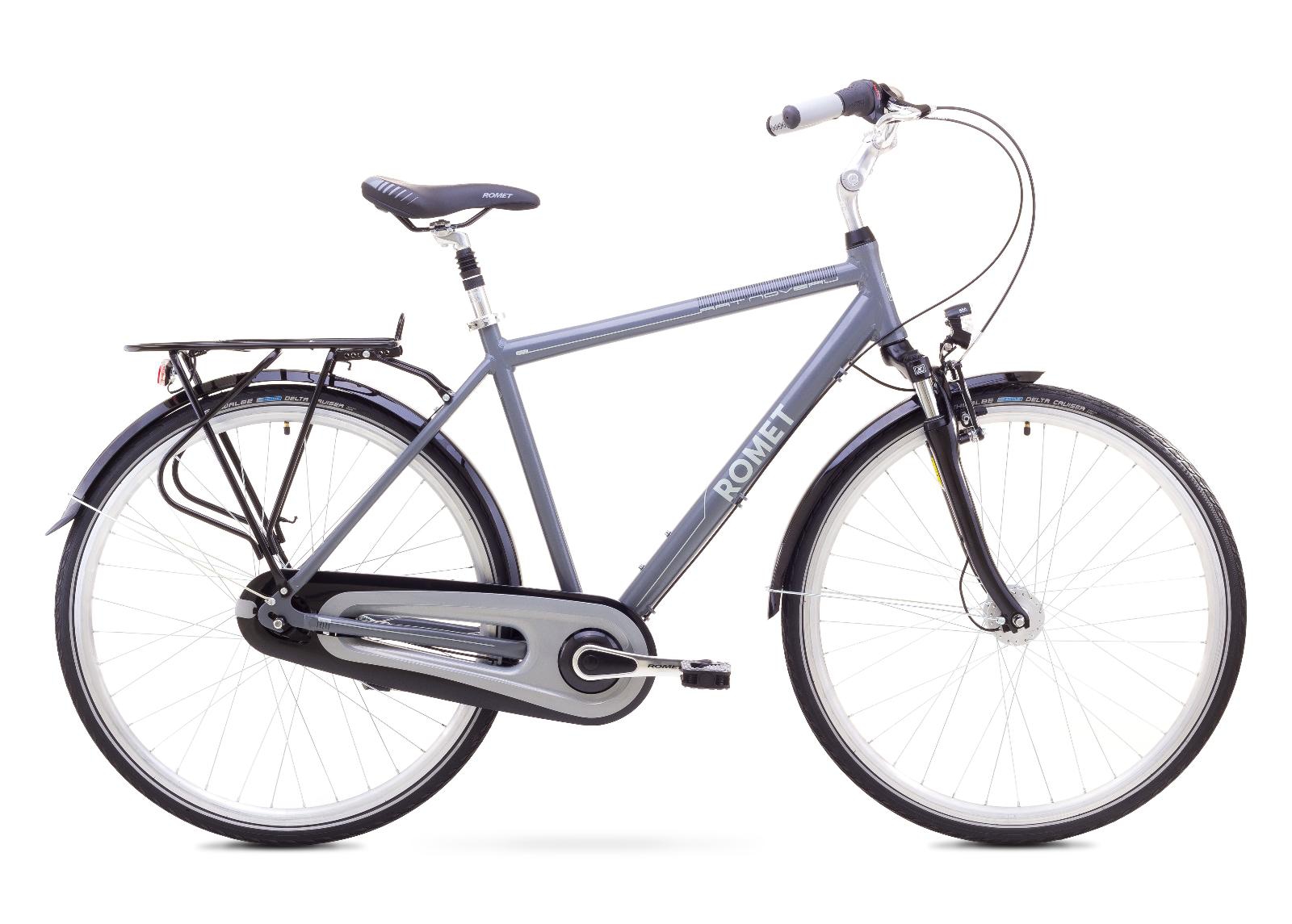 Мужской городской велосипед 23 XL ROMET ART NOVEAU 8 серый увеличить