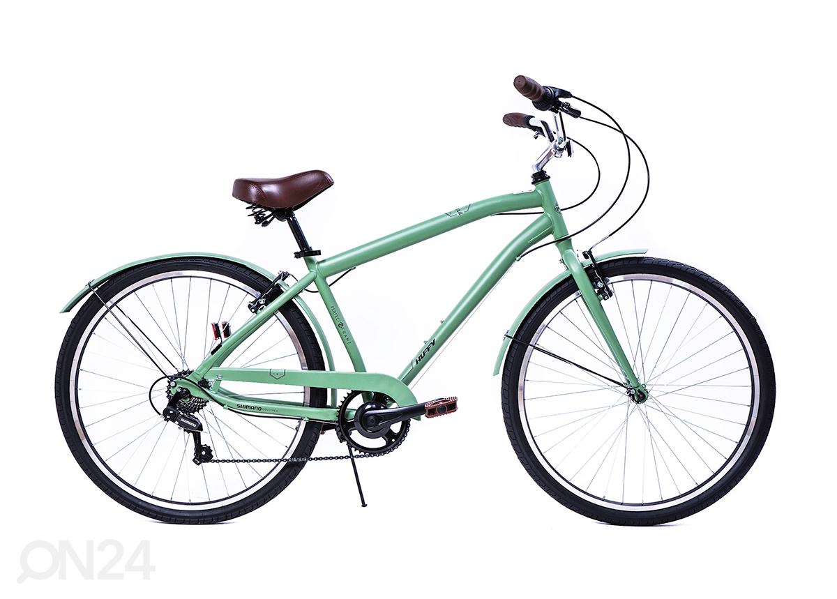 Мужской и детский велосипед 27.5 дюймов Huffy Sienna Vintage зеленый увеличить