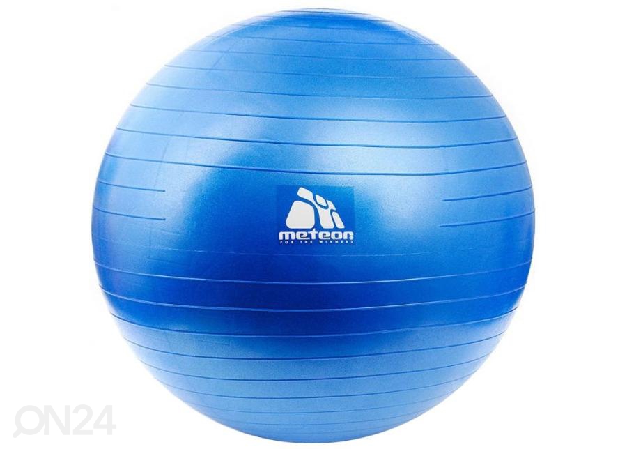 Мяч для фитнеса Meteor с помпой 65 см синий 31133 увеличить