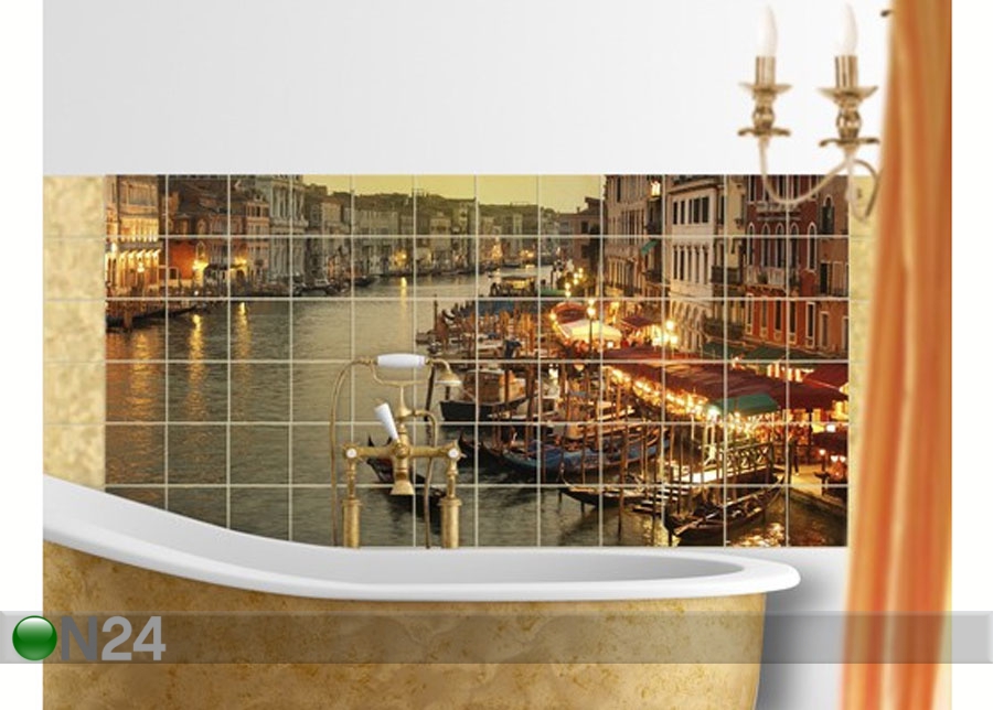 Наклейки на плитку Grand Canal of Venice 60x120 cm увеличить