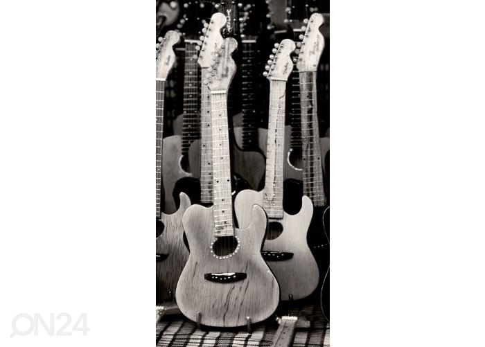 Напольная наклейка Guitars 85x170 см увеличить