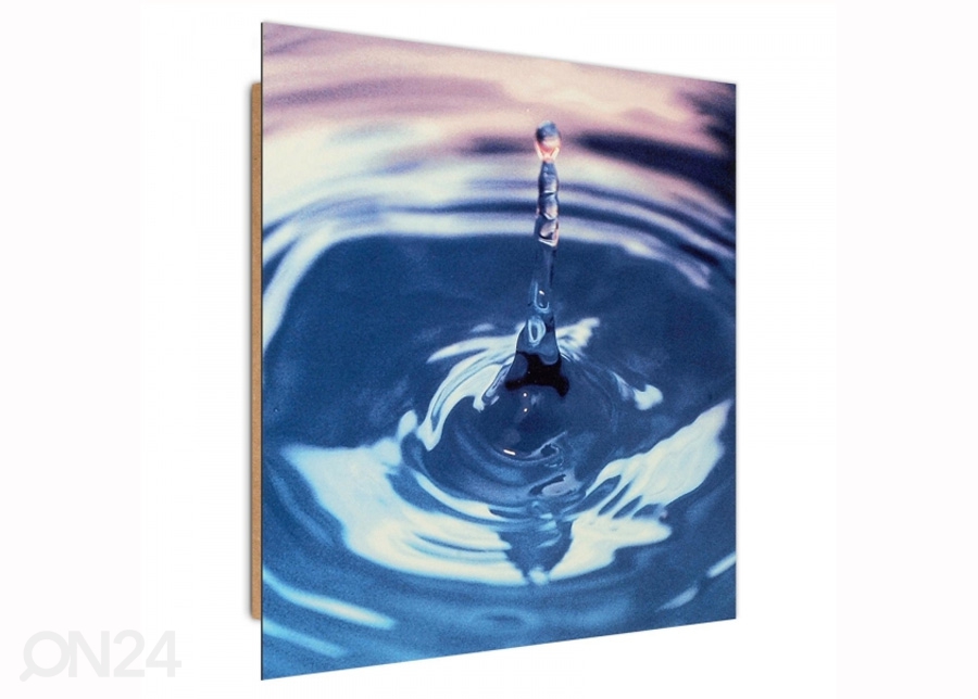 Настенная картина A drop in the water 3D 30x30 см увеличить