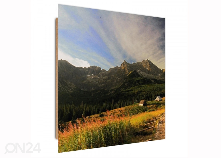 Настенная картина Mountain landscape 3D 30x30 см увеличить