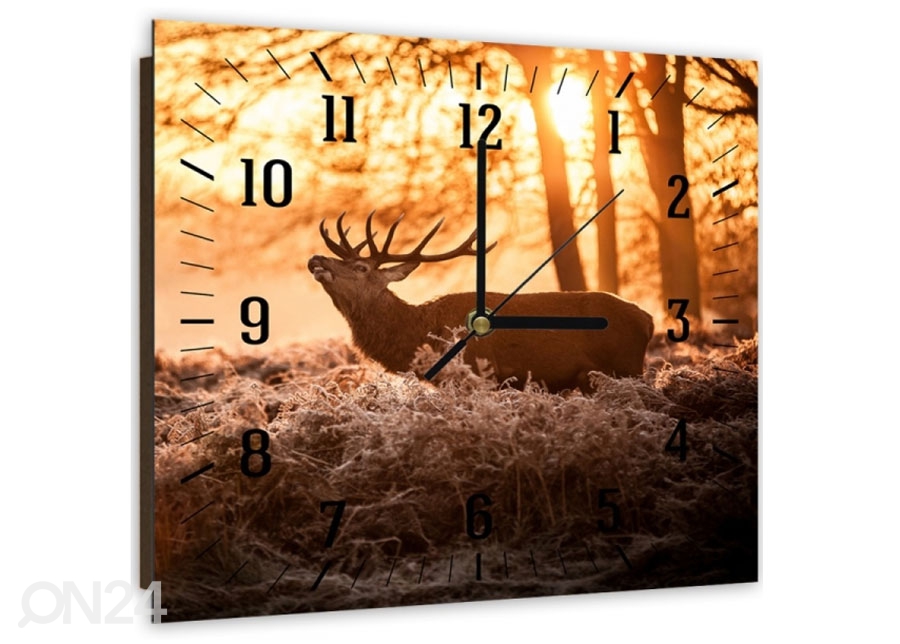 Настенные часы с изображением Deer 3 увеличить