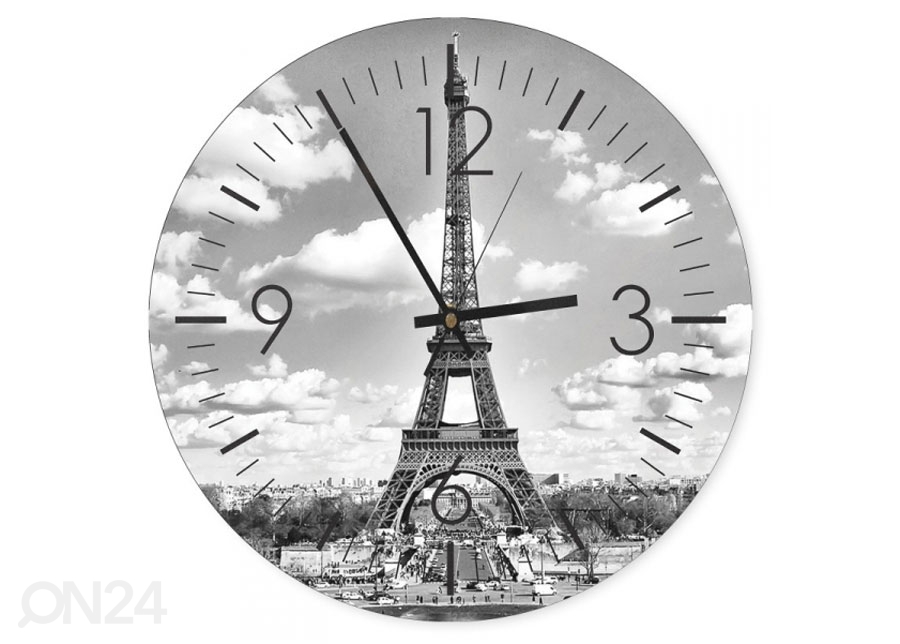 Настенные часы с изображением Eiffel Tower 2 увеличить
