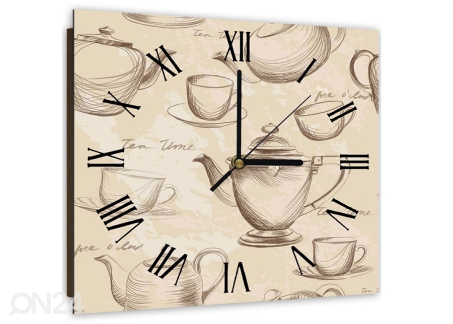 Настенные часы с картиной Tea time увеличить