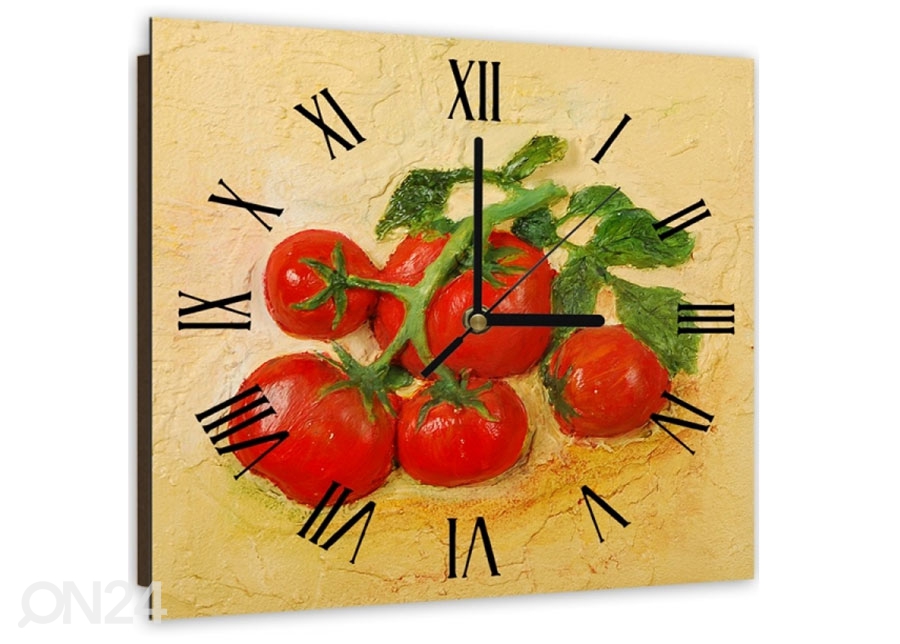 Настенные часы с картиной Tomatoes увеличить