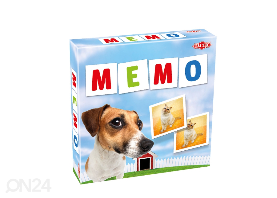 Настольная игра MEMO "Животные" увеличить