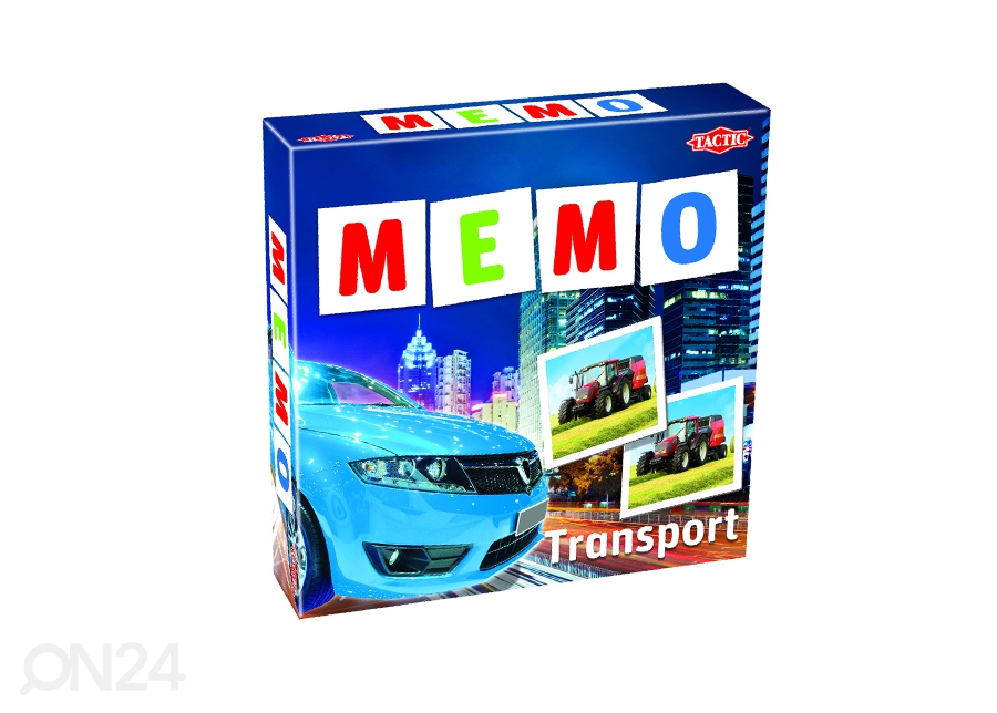 Настольная игра Memo "Транспортные средства" увеличить