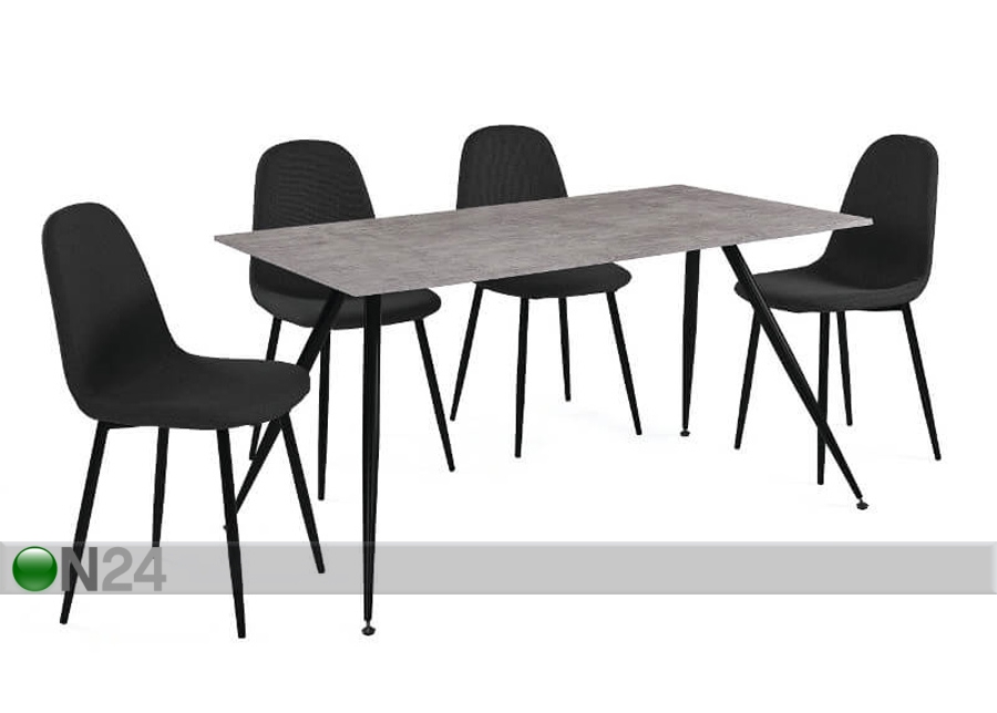 Обеденный стол + 4 стула La Comera увеличить