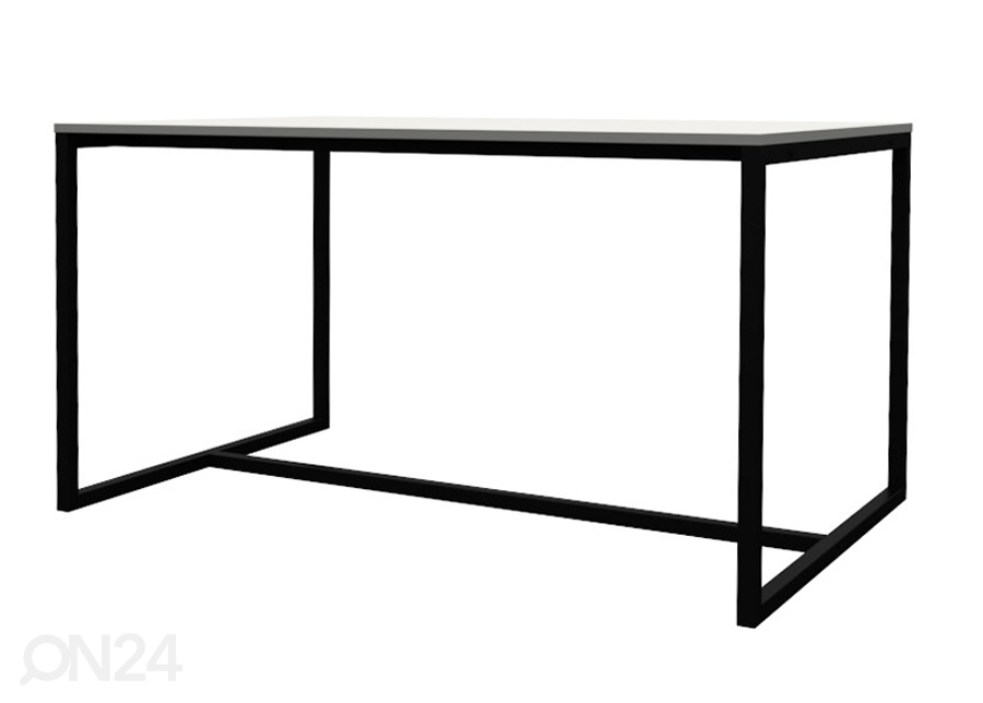 Обеденный стол Lipp 140x90 cm, белый увеличить