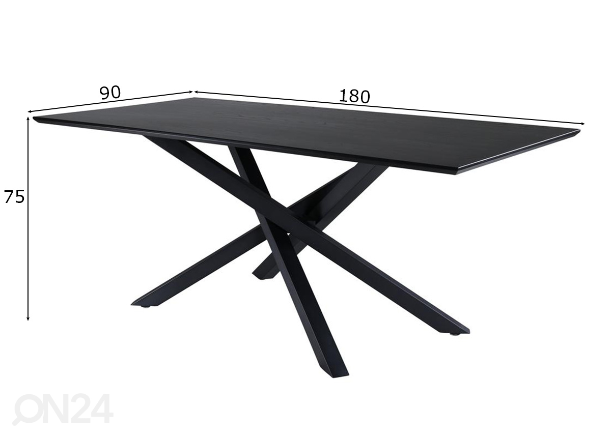 Обеденный стол Piazza увеличить размеры