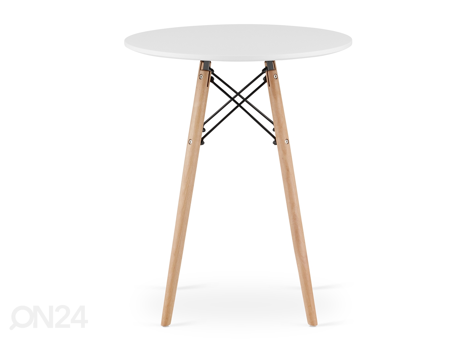 Обеденный стол Todi Ø60 cm, белый увеличить