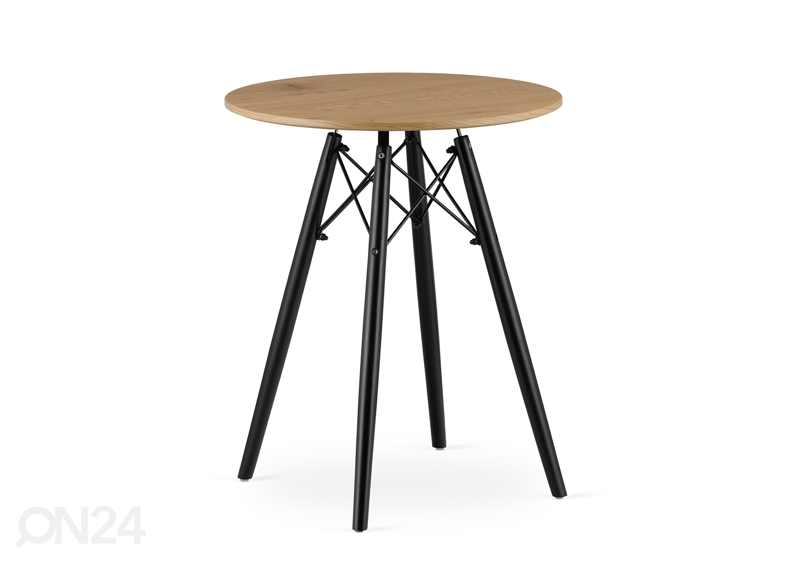 Обеденный стол Todi Ø60 cm, медовый дуб увеличить