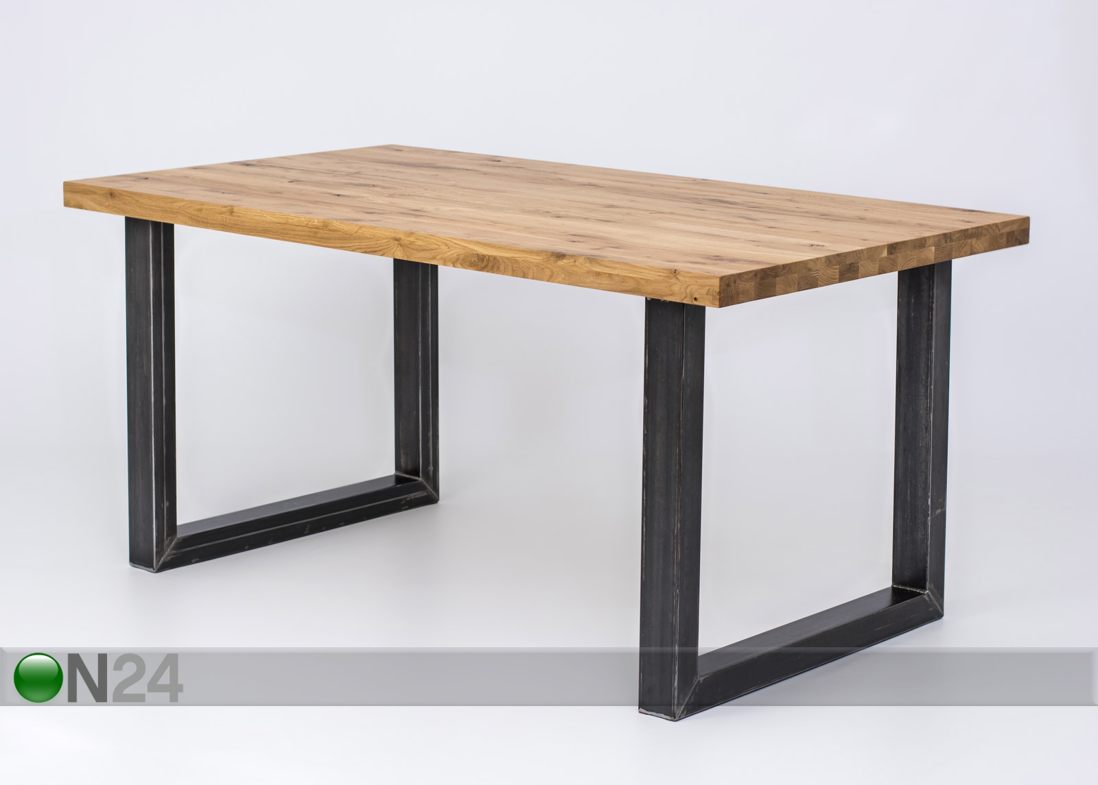 Обеденный стол из массива дуба 180x100 cm увеличить