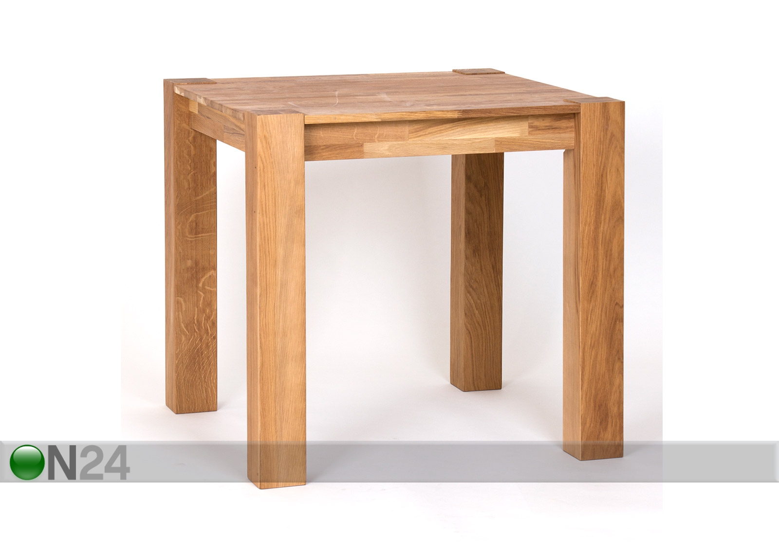 Обеденный стол из массива дуба 80x80 cm увеличить