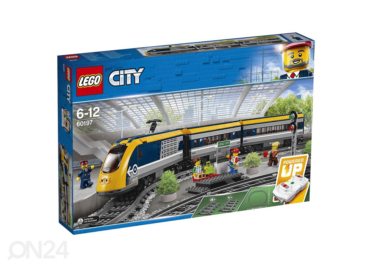 Пассажирский поезд LEGO City увеличить
