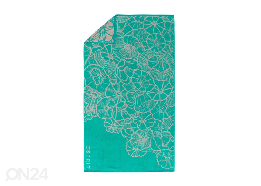 Пляжное полотенце Esprit Mayla Sea Green 100x180 cm увеличить