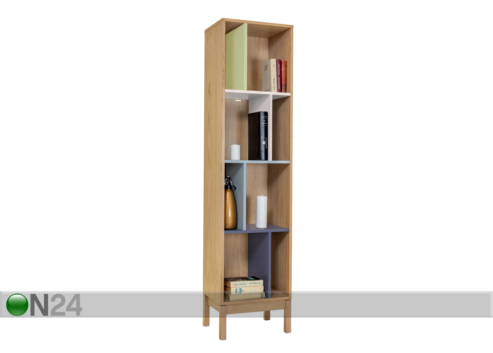 Полка Abbey Wood Offset Bookcase увеличить