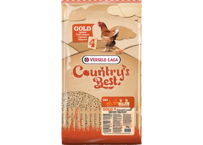 Полнорационный корм для куриц country's best gold 4 gallico pellet 5 кг увеличить