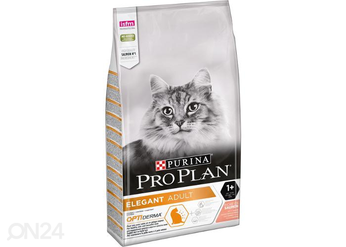 Полноценный корм для кошек optiderma Elegant, лосось 10 кг увеличить
