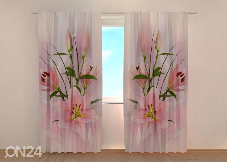 Полузатемняющая штора Princess Lilies 240x220 cm увеличить
