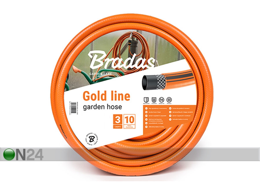 Порный шланг для полива Bradas Gold Line 1" увеличить