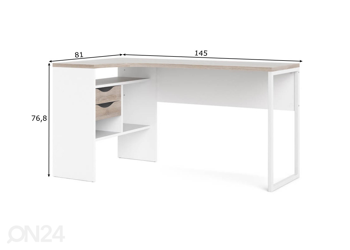 Рабочий стол Function 145 cm увеличить размеры