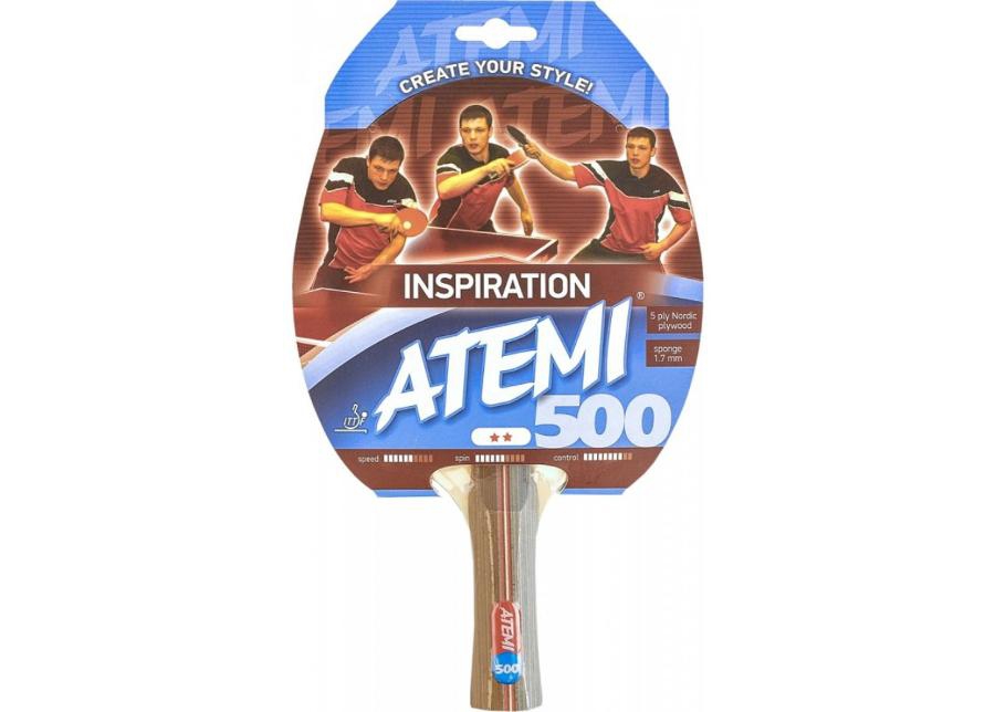 Ракетка для настольного тенниса Atemi 500 увеличить