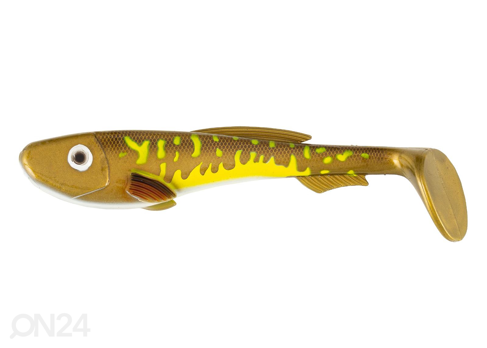 Резиновая рыбка для ловли щуки Abu Garcia Beast Paddle Tail 17 см увеличить