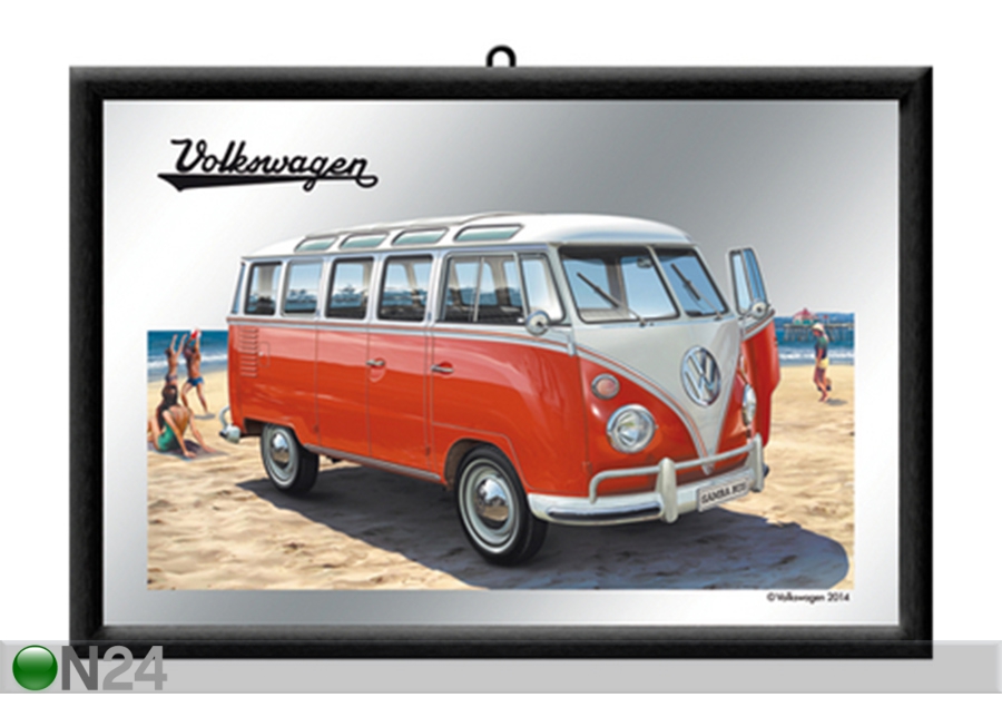 Рекламное зеркало в ретро-стиле VW Bulli Samba Bus увеличить