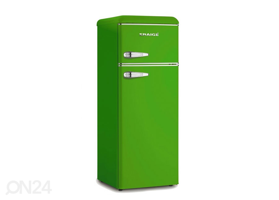 Ретро-холодильник Snaige, зеленый увеличить