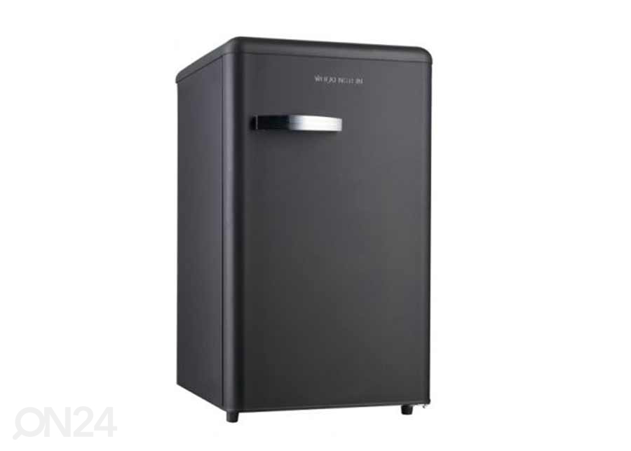 Ретро-холодильник Wolkenstein, черный матовый увеличить