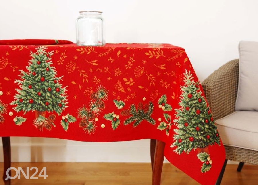 Рождественская скатерть из гобелена Pinetree 138x23 см увеличить